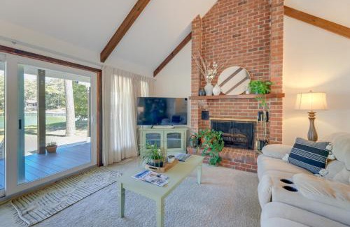 Pine Knoll Shores House | Waterfront Pine Knoll Shores Gem with Boat Dock