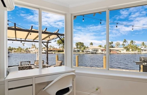 Cypress Lakes House | Waterfront pool home! Ocean access! open canal