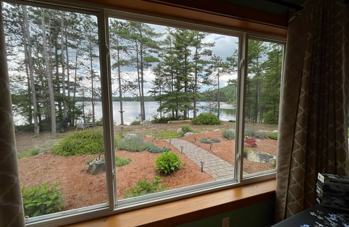 New Durham House | Waterfront private quiet family home, 15 min from Lake Winnipesaukee