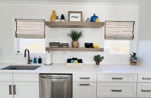 North Topsail Beach House | Waterfront Soundside Cottage With Private Dock - Steps To The Beach! Sleeps 4.