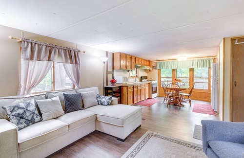 Isle House | Waterfront Wahkon Home w/Wraparound Deck & Docks