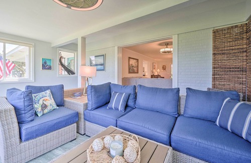 Myrtle Grove House | Waterfront Wilmington Home w/ Sunroom & Views