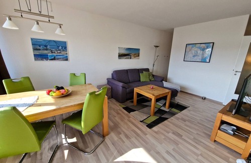 Heiligenhafen Apartment | Welcome to a bright and modern apartment on the 6th floor.