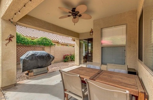 Maricopa House | Welcome to Desert Paradise - Enjoy the Southern Facing Patio and Heated Pool!
