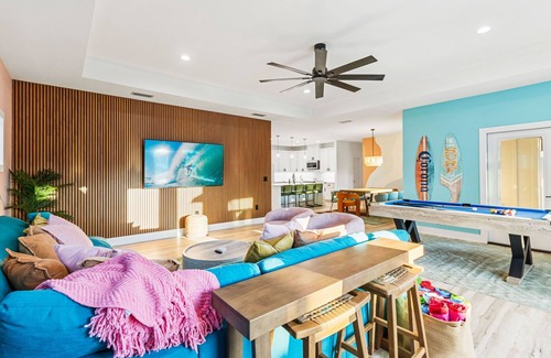 West Panama City Beach House | Welcome to "Emerald Oasis"! This brand new construction vacation rental boasts 5 bedrooms, 3 full bathrooms, and 1 half baths, accommodating up to 16 guests.