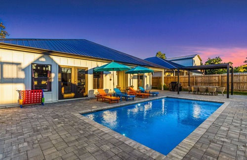 West Panama City Beach House | Welcome to "Emerald Oasis"! This brand new construction vacation rental boasts 5 bedrooms, 3 full bathrooms, and 1 half baths, accommodating up to 16 guests.