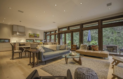 Deep Cove House | West Coast Designer Home - Ocean & Forest Views & Access