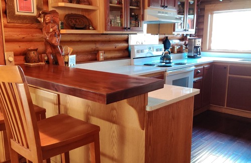 West Yellowstone Cabin | West Yellowstone Lodging - Two Feathers Cabin, the adventure begins here!