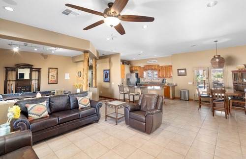 Desert Hills House | Western desert escape, pool, backyard oasis