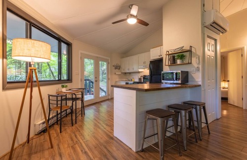 Wolf Laurel Cabin | Whimsical Mountain Roundhouse Among the Trees