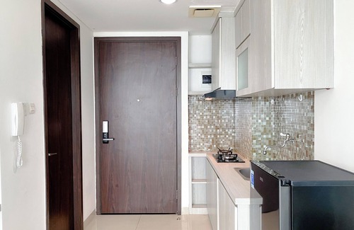 South Tambun Apartment | White Toned Studio At Lrt City Bekasi Apartment