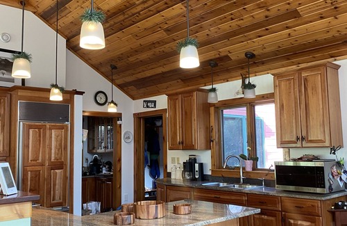 Wilmington House | Whiteface Resort on West Branch Ausable River. See Whiteface Mtn from our deck