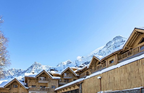Les Houches Apartment | Wifi, fitness, swimming pool, balcony, parking, tv, ski locker, 40m², Les Houches