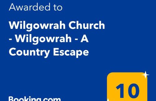 Milroy Bed & Breakfast | Wilgowrah Church - Wilgowrah - A Country Escape