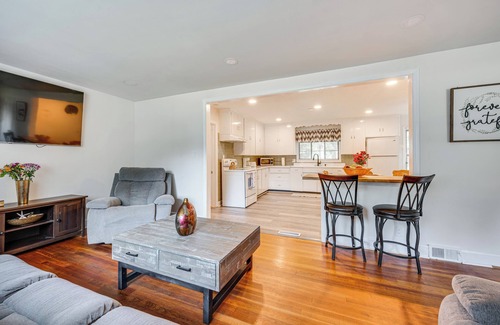 Winston - Salem House | Winston-Salem Home on 2 Acres - Spacious Deck!