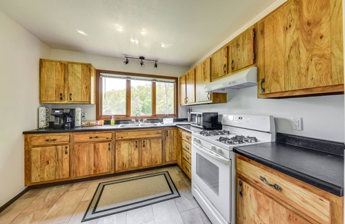 Bassett House | Wisconsin Vacation Rental Retreat w/Deck