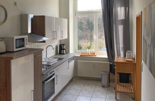Borstendorf Villa | Wohnung in einer Villa mit Garten in Borstendorf