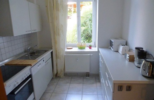 Borstendorf Villa | Wohnung in einer Villa mit Garten in Borstendorf