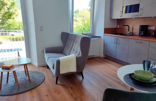 Bremm Apartment | Wohnung 1: Mosel-blick Charme & Komfort - Altes Winzerhaus am Calmont