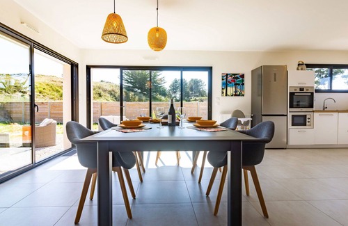 Saint-Germain-sur-Ay House | Wonderful private villa for 4 guests with WIFI and terrace