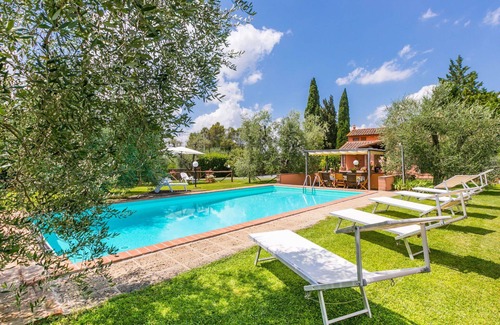 San Miniato Villa | Wonderful private villa for 8 guests with WIFI, private pool, A/C, TV and terrace