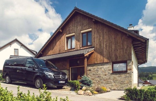 Lipno nad Vltavou House | Wonderful private villa for 8 guests with WIFI, TV, terrace and pets allowed