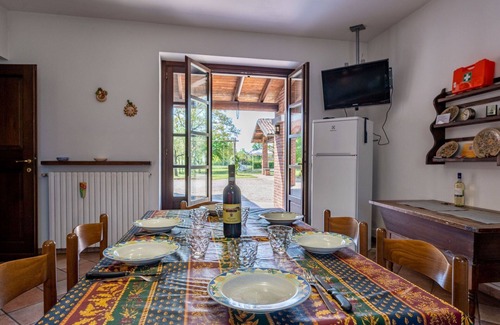 Basaluzzo Villa | Wonderful private villa with WIFI, private pool, hot tub, TV, patio, pets allowed and panoramic .