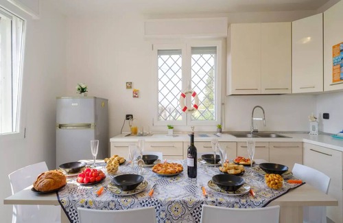 Roca Vecchia Villa | Wonderful private villa with A/C, hot tub, WIFI, TV, patio and parking, close to Otranto