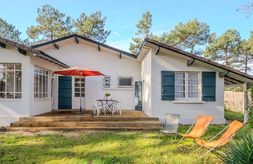 Mimizan House | Wonderful private villa for 6 people with WIFI, TV, terrace and pets allowed