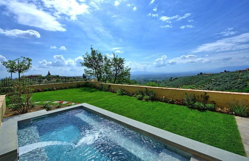 Vinci Villa | Wonderful private villa for 4 guests with A/C, private pool, WIFI, TV and panoramic view