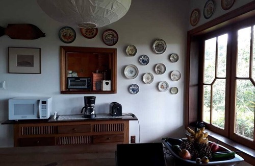 Visconde de Maua House | Wonderful site in Mauá with waterfall and lush nature. Full privacy