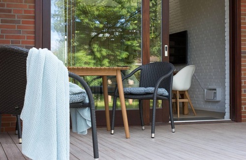 Langeoog House | Wonderful vacation home on the Pirolatal with Finnish sauna and private beach