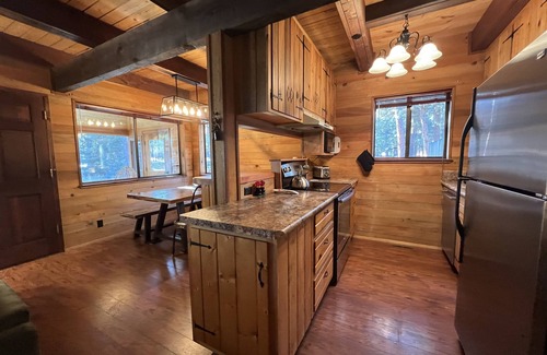 Sisters Cabin | Wooden A-Frame Cabin Nestled in the Tall Pines