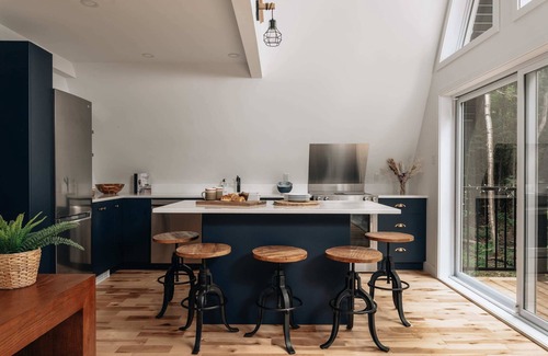 Amherst Ski Chalet | Woodland Retreat, Lake Fun, Hot Tub Access