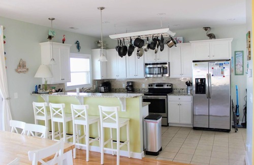 Ocean City Beach House | Wow! 5 Bedroom Beach Home with Elevator and Private Beach Access! Fabulous!