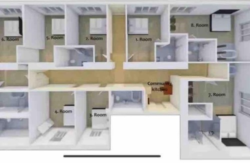 Stuwerviertel Apartment | XuBa ApartmentRooms I Wien Messe Prater I Küchenzeile