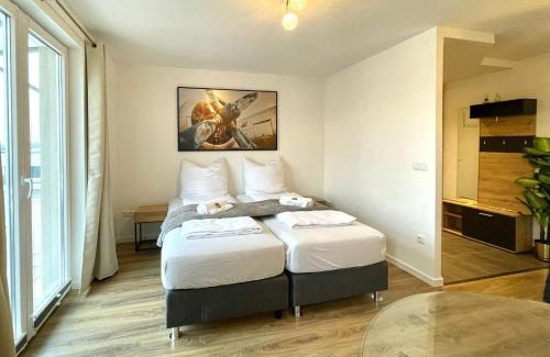 Muehldorf am Inn Apartment | YAYstay - 58m2 - Bahnhof - Smart TV - Internet - Kaffee - Waschmaschine - Trockner