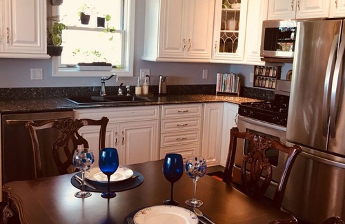 Town of Sullivan House | Year round beauty and tranquility in this lakefront home with dock.