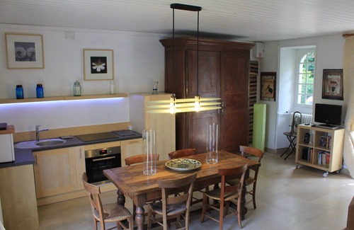 Angles House | Your apartment in the old Abbey with flowers, 2 steps from the ocean