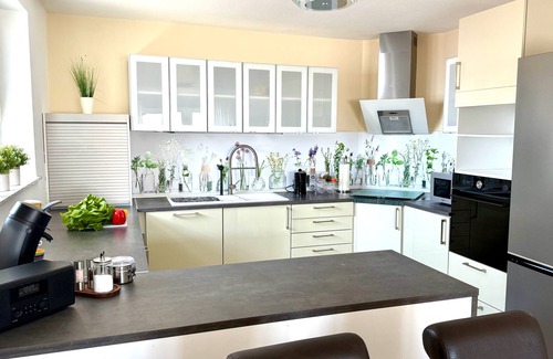 Hanhofen Apartment | Your Palatinate time-out - new with style, balcony and dream garden