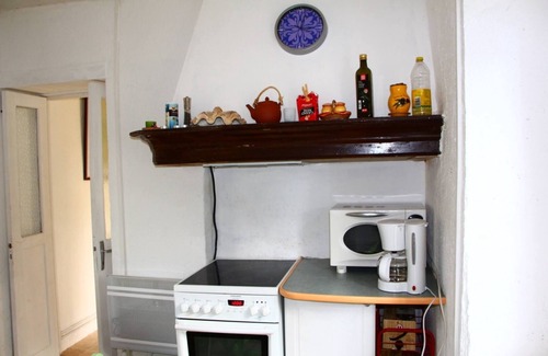 Ore House | Your pink house with blue shutters