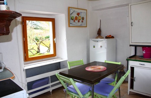 Ore House | Your pink house with blue shutters