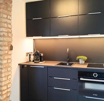 Neureut Sudlicher Teil Apartment | ZEN Loft - Küche - Terrasse - perfekte Anbindung