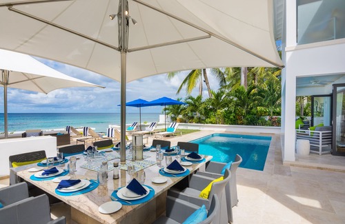 Fitts Village House | ZenBreak Nirvana is a luxury contemporary 5 bedroom beachfront villa