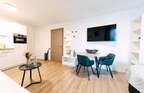 Metzingen Apartment | ZENtrahome - Zentral Outlet Business SmartTV Balkon