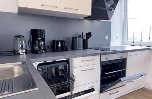 Innenstadt Apartment | Zentrales Apartment mit Kostenlosem Parkplatz. Haustierfreundlich!