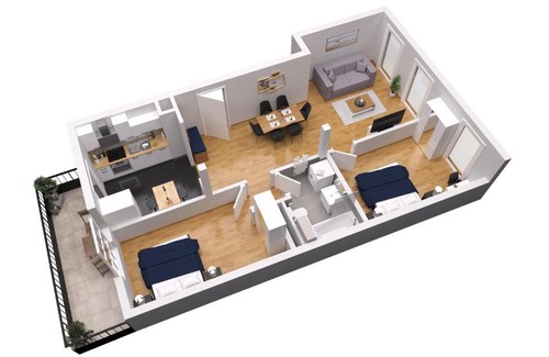 Reudnitz-Thonberg Apartment | Zentrum Residenz - Wohnen auf höchstem Niveau