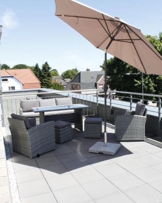 Über den Dächern von Grasbergs City