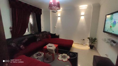 شقة للايجار المفروش كمبوند سما القاهرة