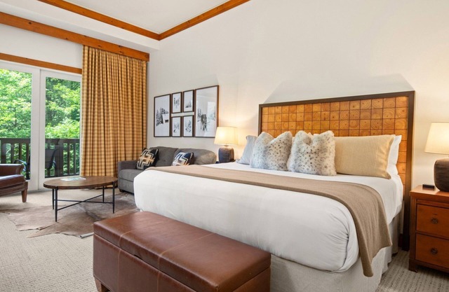1117 | Studio | The Mansfield | 1st floor | Private Wooded Mountain Views
